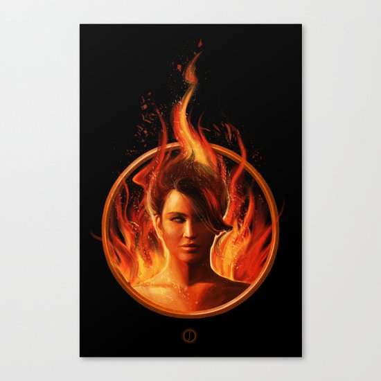 THE MOCKINGJAY Canvas Print