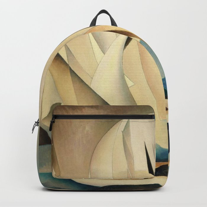 Pertaining to Sailing Yachts and Yachting by Charles Sheeler Backpack