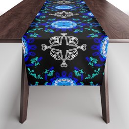 Intricate Eastern Patterns Table Runner