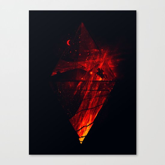 The Firestarter Canvas Print