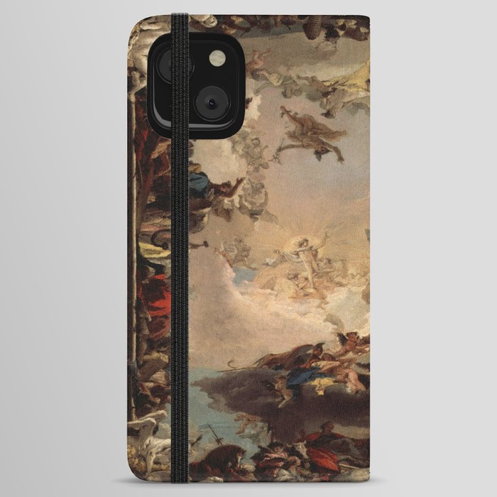 Allegory of the Planets and Continents Art Print Poster Canvas Wall iPhone Wallet Case