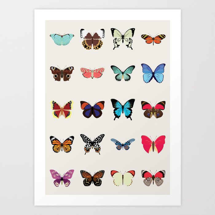 Butterflies Kunstdrucke