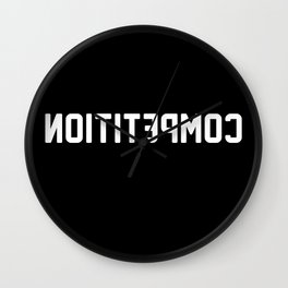 COMPETITION Wall Clock | Game, Food, Music, People 