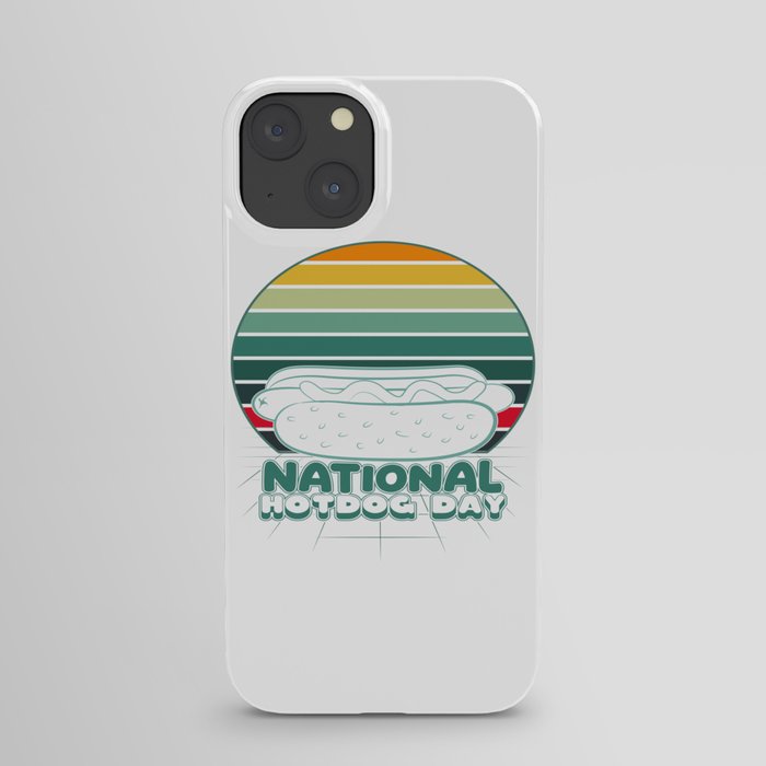 National Hot Dog Day iPhone Case