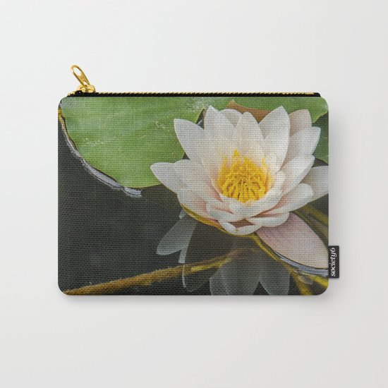 Water Lily Carry-All Pouch