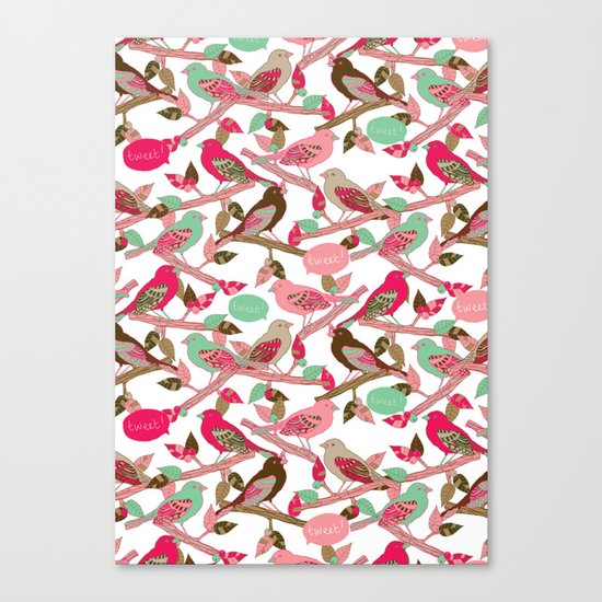 Tweet! Canvas Print