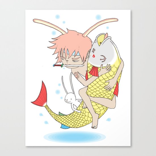 安寧 HELLO - FISHING EP003 Canvas Print