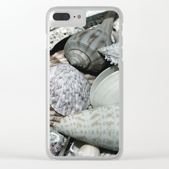 Sea Shells Clear iPhone Case