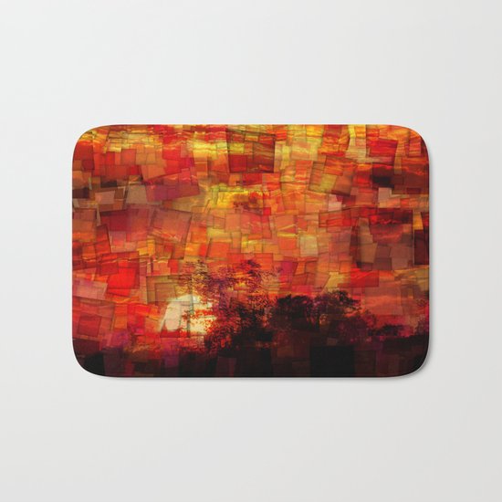Sunrise in Africa Bath Mat