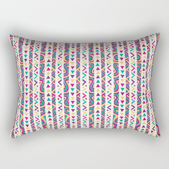 Aztec Fiesta Rectangular Pillow