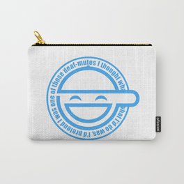 The Laughing Man Carry-All Pouch