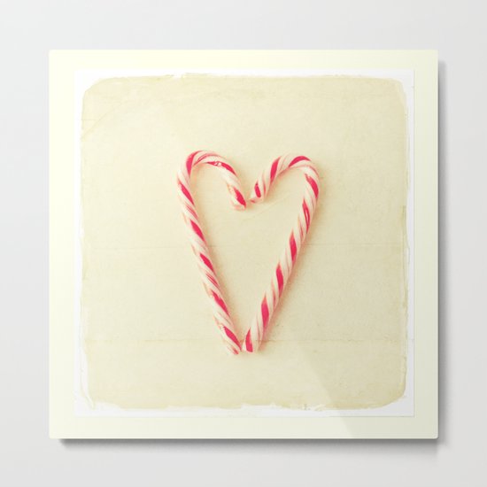 Christmas Heart Metal Print