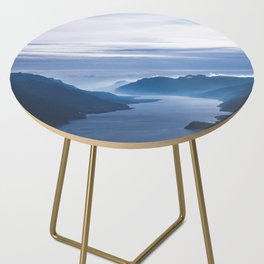 Where ocean and sky meet Side Table