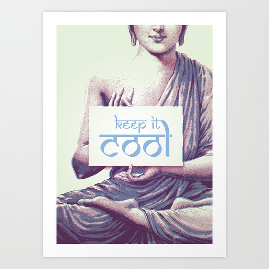 Keep it cool Art Print
