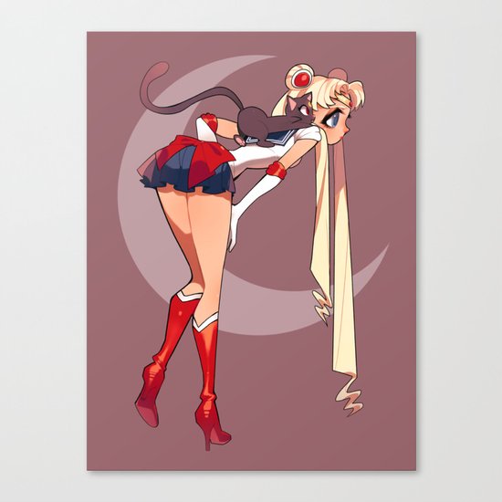 Sailor Moon Canvas Print