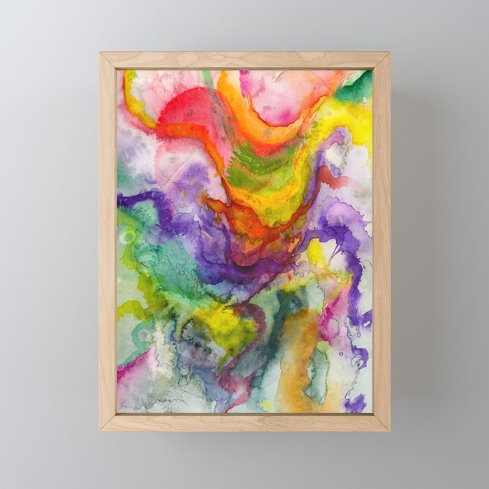 extend Framed Mini Art Print