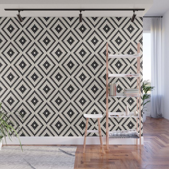 N89 - Farmhouse & Rustic Moroccan Style Pattern Design. Wall Mural by ...