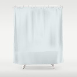 Blank White Shower Curtain