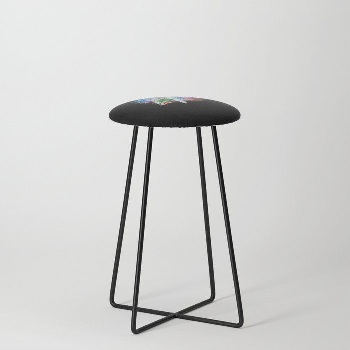 Turtle Relaxed Chilling Sea Ocean Beach Counter Stool