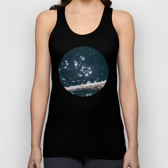 Liquid sapphire (and the old rope) Unisex Tank Top