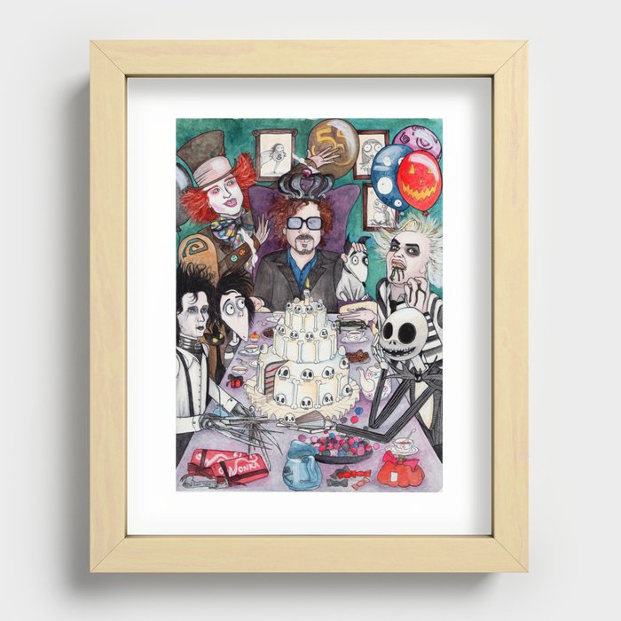 La Fiesta de TIM Recessed Framed Print