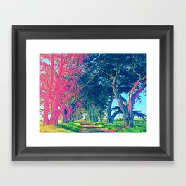 Cypresses  Framed Art Print