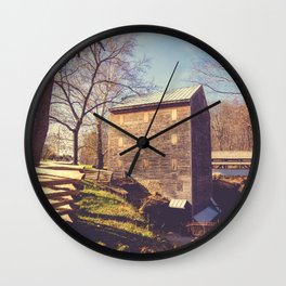 Rock Mill 4 Wall Clock