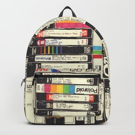 VHS Backpack | Bold, Vhs, Pen, Drawing, 80S, Typography, Ink, Synthwave, Childhood, Retro 