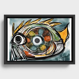 Fish Framed Canvas