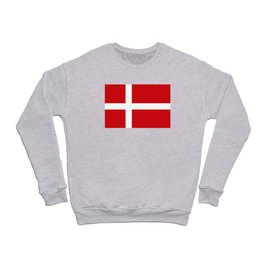 Denmark Flag Crewneck Sweatshirt