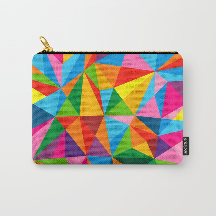 Full Color lowpoly artwork Carry-All Pouch