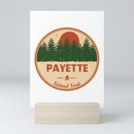 Payette National Forest Mini Art Print