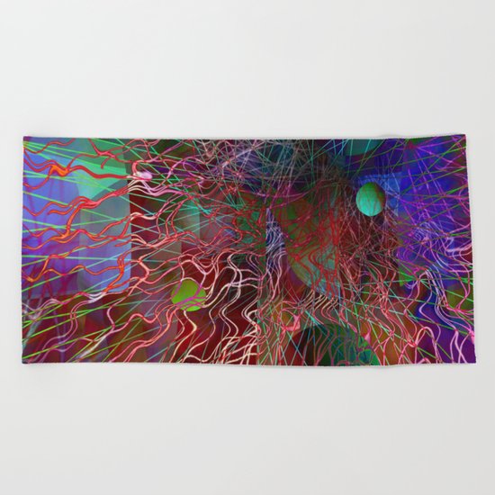 just a theory Beach Towel
