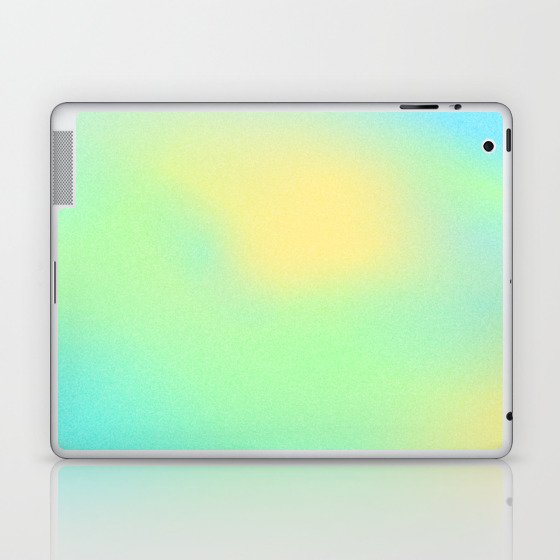 AURA | Amor Fati | Calm Positive Energy | Pastel Gradient Art Laptop & iPad Skin
