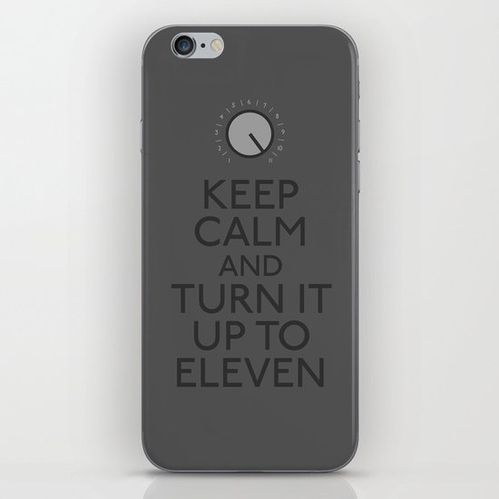 Turn it up to eleven iPhone & iPod Skin