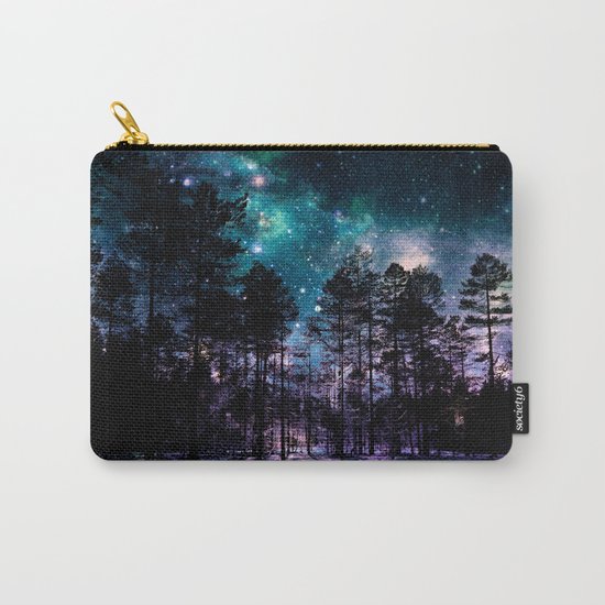 One Magical Night... (teal & purple) Carry-All Pouch