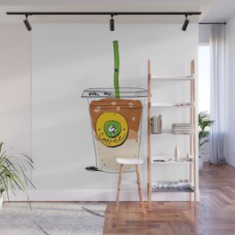 Ice Coffee Cold Drink Wall Mural