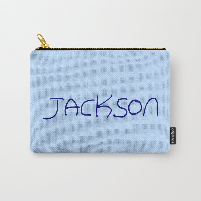 first Name  5 Jackson Carry-All Pouch