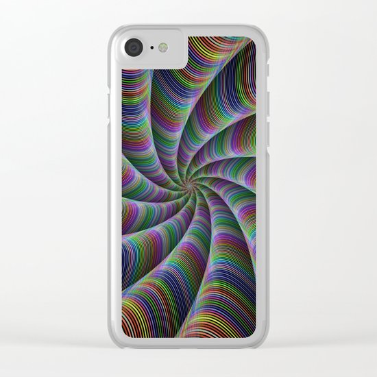 Infinite color fun Clear iPhone Case
