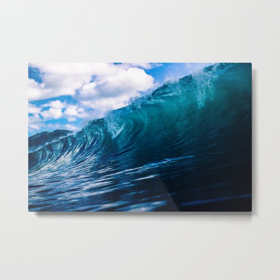 Waves Metal Print