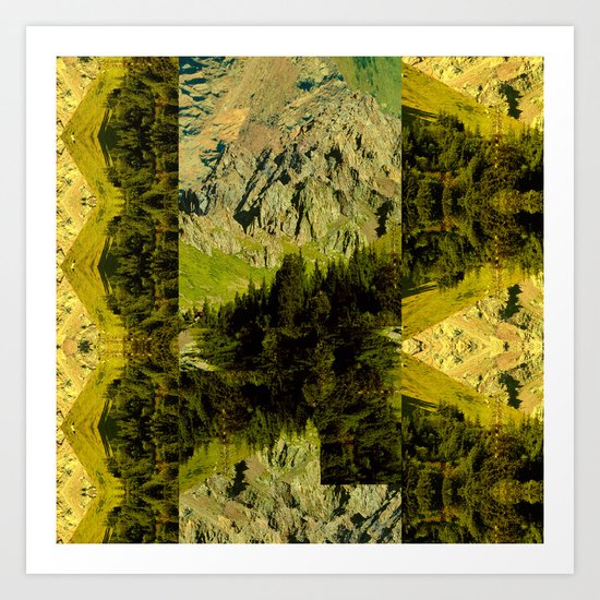contentment Art Print
