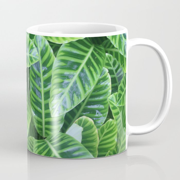 Green Leaves Coffee Mug