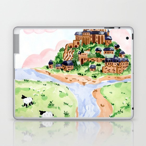Mont St Michel Laptop & iPad Skin
