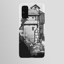 Black and White House Android Case