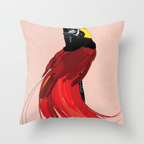 George Throw Pillow