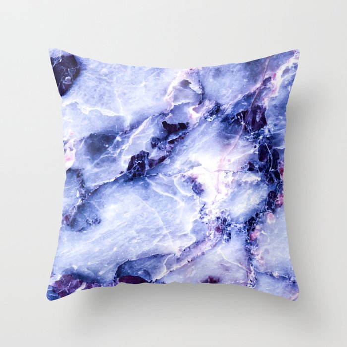Purple Marble Deko-Kissen Purple Marble Deko-Kissen