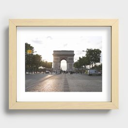 Arc de Triomphe Recessed Framed Print