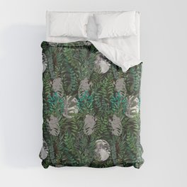 By the Light of An Aussie Moon Duvet Cover