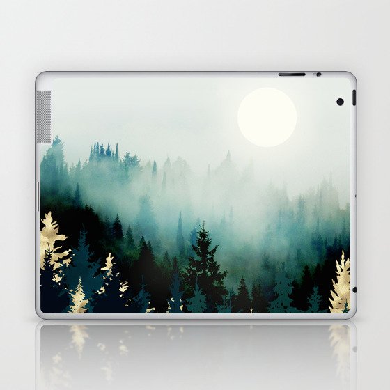 Forest Glow Laptop & iPad Skin