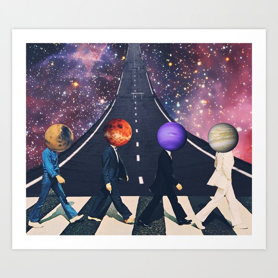 Across the Galaxy Art Print